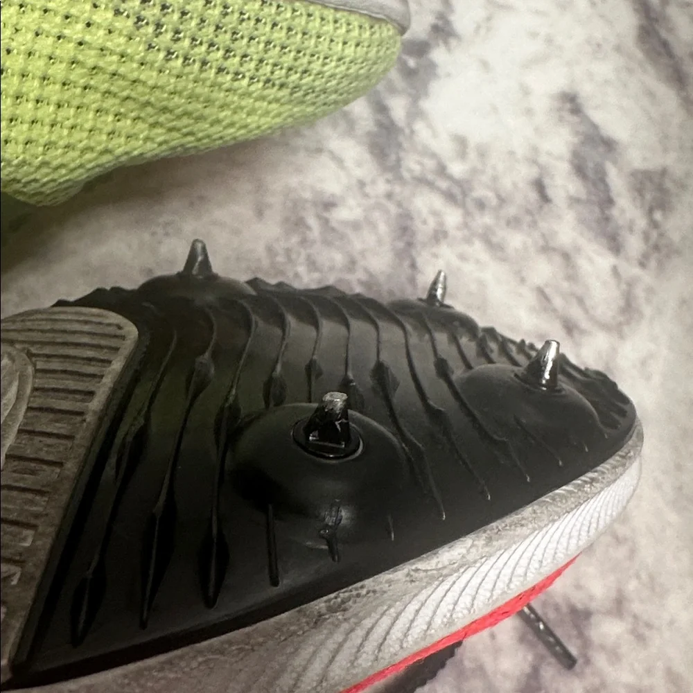 Nike Zoom Rival Distance DC8725-601 Red Volt Running Spikes 6.5